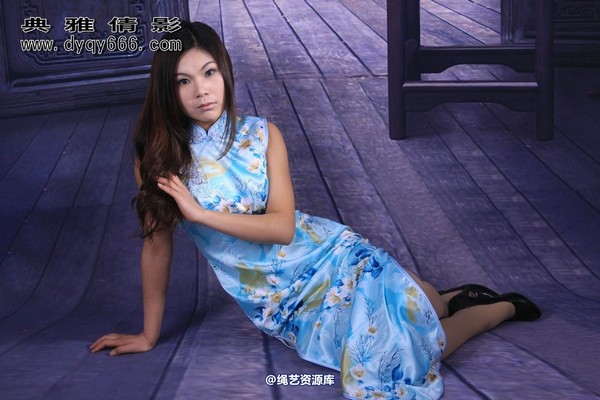 典雅倩影 - 054-新模有珍旗袍捆绑 第 143 张图片