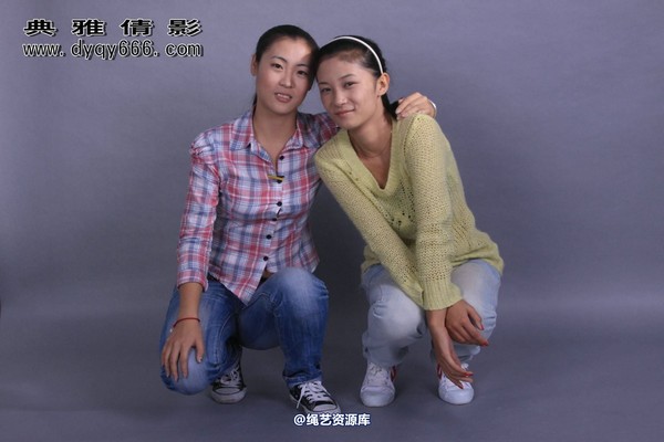 典雅倩影 - 059-两姐妹pk绳艺 第 11 张图片