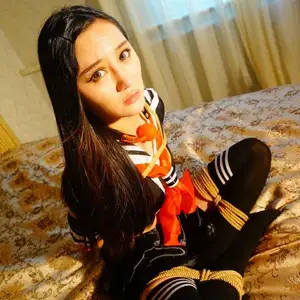 dk13美束馆 - 5.25-小溪黑色学生服4-120P 相册封面，共 120 张图片
