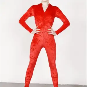 simplytied - Fawnya Red catsuit part 2 相册封面，共 45 张图片