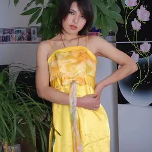唯美之家 - 书兰-黄礼服 相册封面，共 109 张图片
