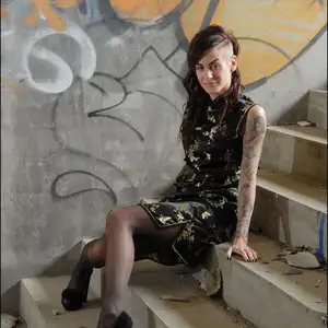 simplytied - Wee Black Chinese Dress 相册封面，共 40 张图片