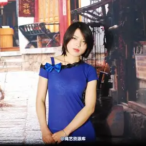 唯美之家 - 书兰-初试蓝服装 相册封面，共 124 张图片